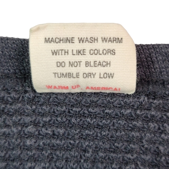 Harley-Davidson Vintage 80's American Eagle Graphic Long Johns Size M RARE - Picture 7 of 9